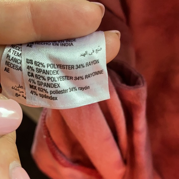 Ideology woman’s Tie-Dyed High-Low Hem Sweatshirt - Picture 4 of 4